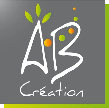 Logo de l'entreprise AB Création, entreprise de création de jardin à Bressuire