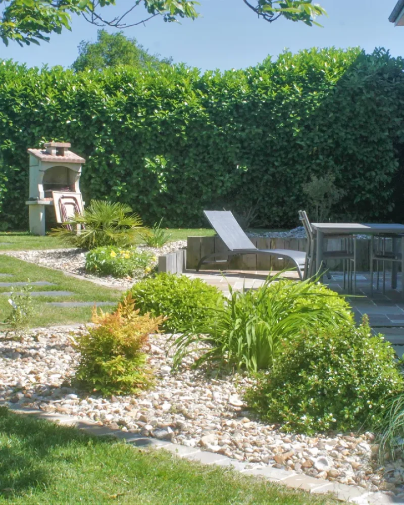 Réalisation de création de jardin par AB Création, entreprise de création de jardin à Bressuire